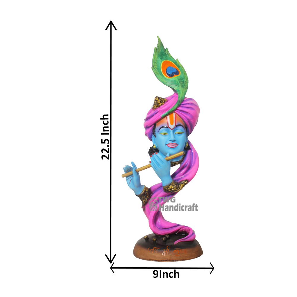 Exporters of Krishna Idol indian handicraft statue