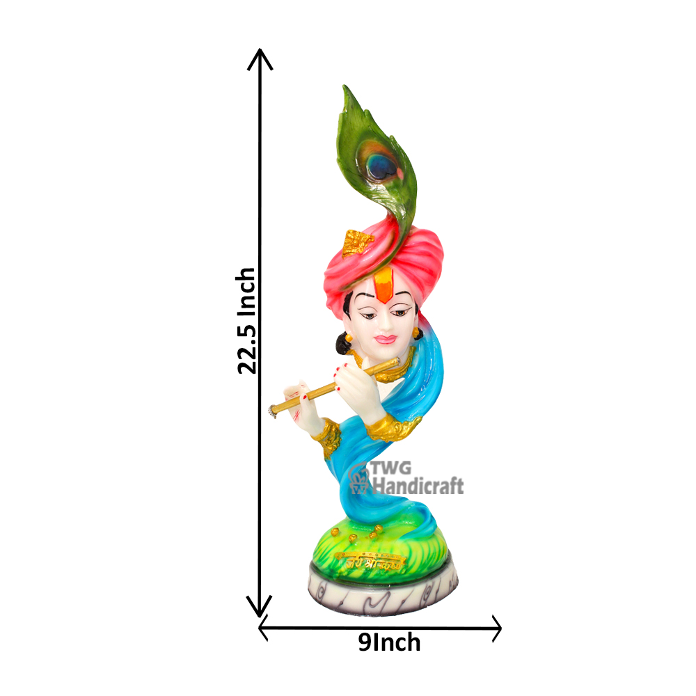 Krishna Idol Suppliers in Delhi indian handicraft statue