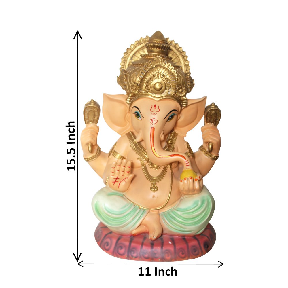 Exporters of Ganesh Statue Hindu God Murti Polyresin Statue Manufacturer
