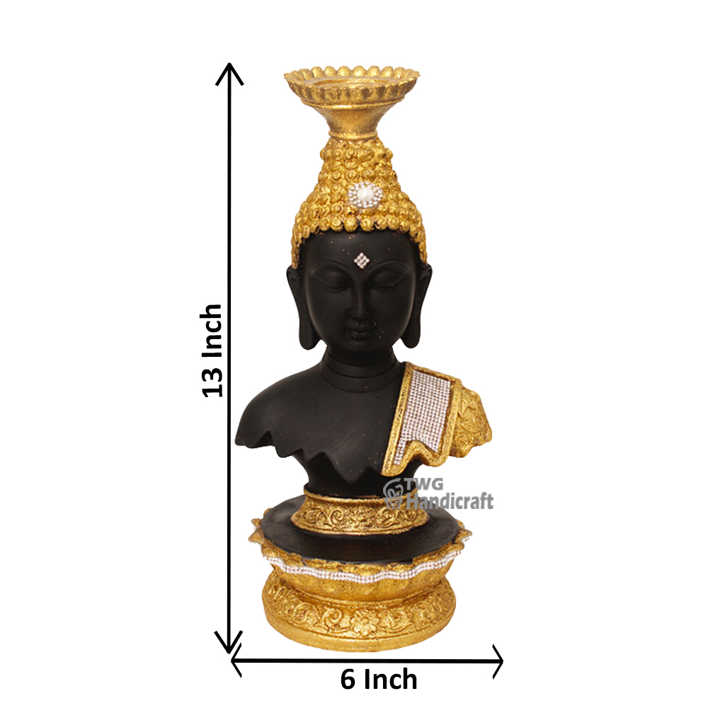 Lord Gautam Buddha Bust Statue Idol 13 Inch