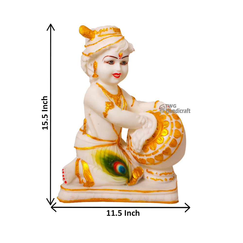 Lord Krishna Idol Manufacturers in Banglore indian handicraft statue