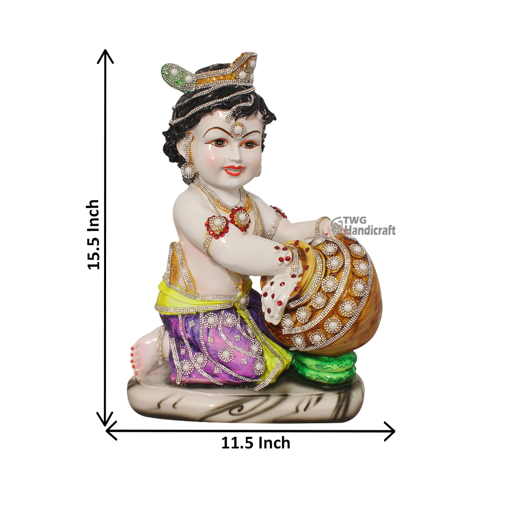 Lord Krishna Idol Manufacturers in Kolkatta made in india statue