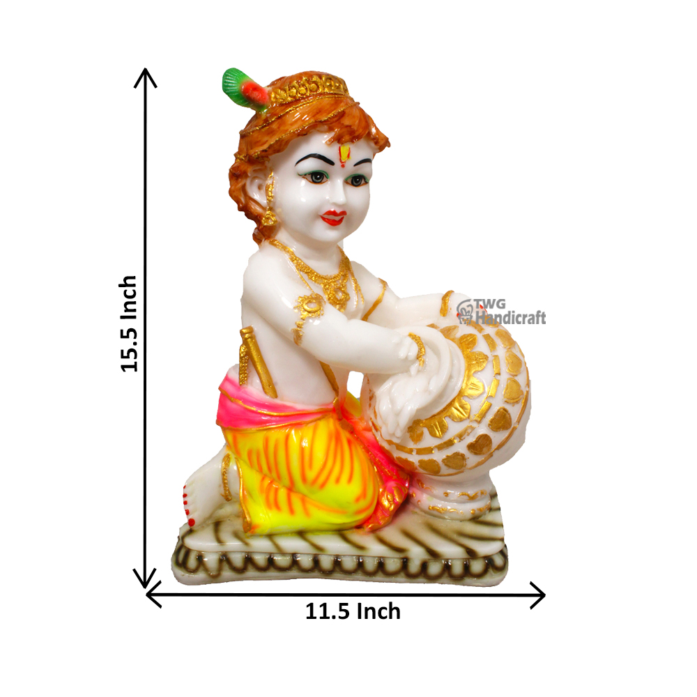 Lord Krishna Idol Manufacturers in Banglore handmade handicraft statues