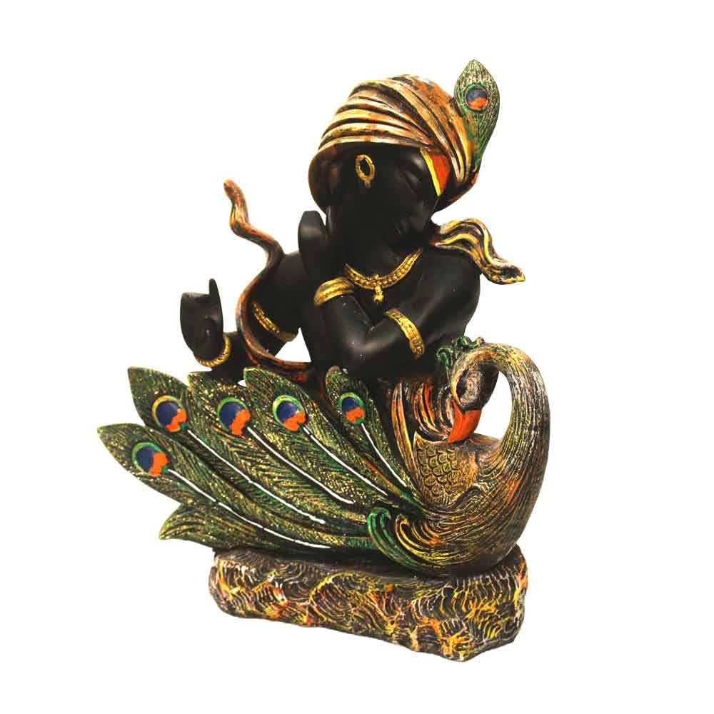 Lord Mor Krishna Idol Showpiece 15 Inch ( 38.5 cm )