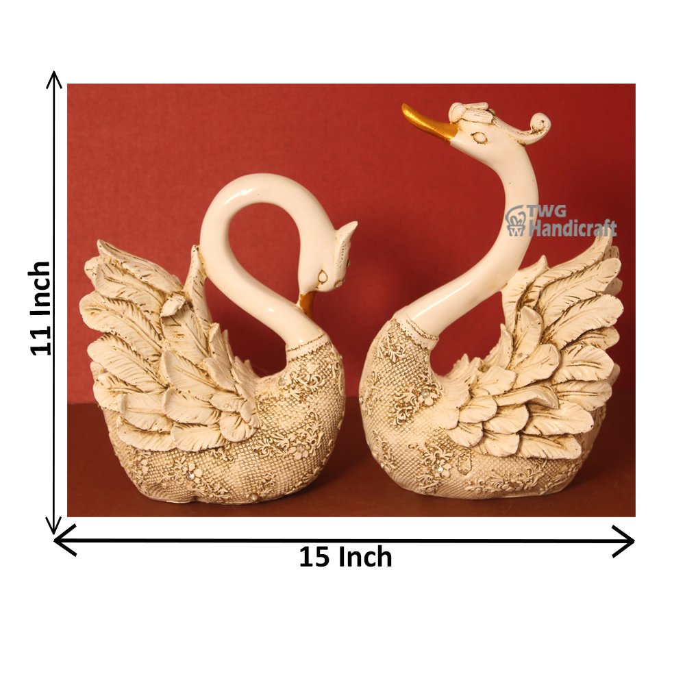 Feng Shui Swan Couple Statue Manufacturers in Pune | Direct from Factory