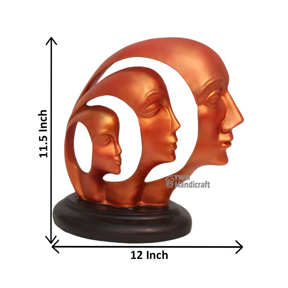 Decorative Figurines Suppliers in Delhi |Modern Face Art Figurines