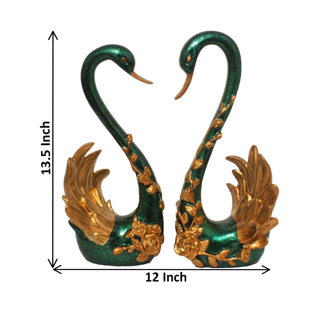 Feng Shui Swan Couple Statue Suppliers in Delhi | Couple Statue