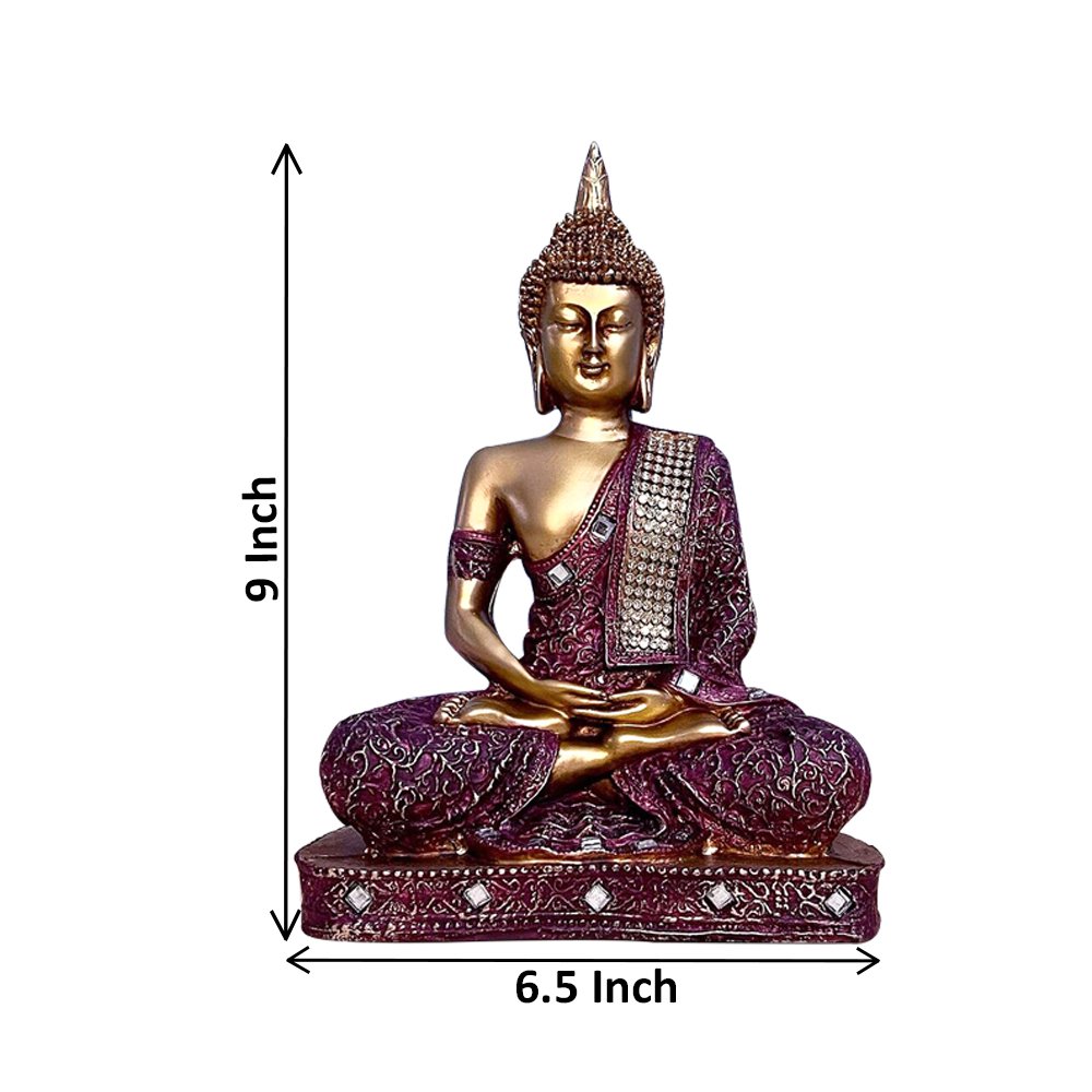 Gautam Buddha Statue Manufacturers in Mumbai Gold Plated Buddha Statue
