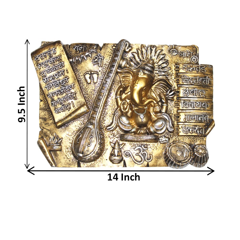 Ganesha Statue Manufacturers in Kolkatta TWG Handicraft - Wall Sculptures Maker