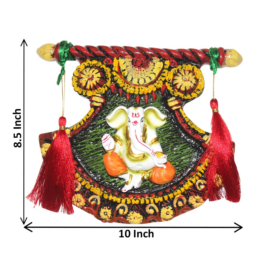 Exporters of Ganesha Metal Statue Wall Hanging Ganesha 