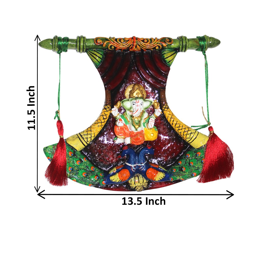 Ganesha Metal Statue Manufacturers in Delhi Wall Hanging Ganesha 