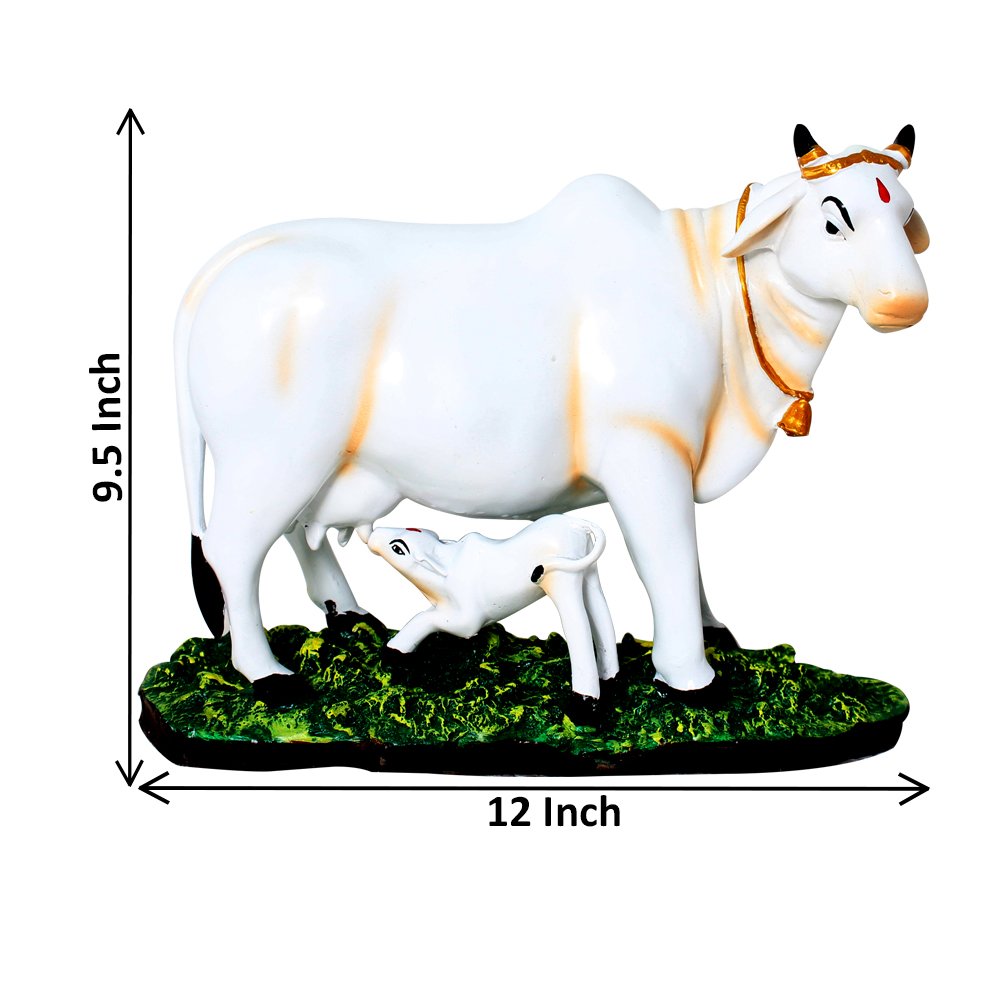 Kamdhenu Cow and Calf Statue Manufacturers in Chennai | Cow Statue Factory Price