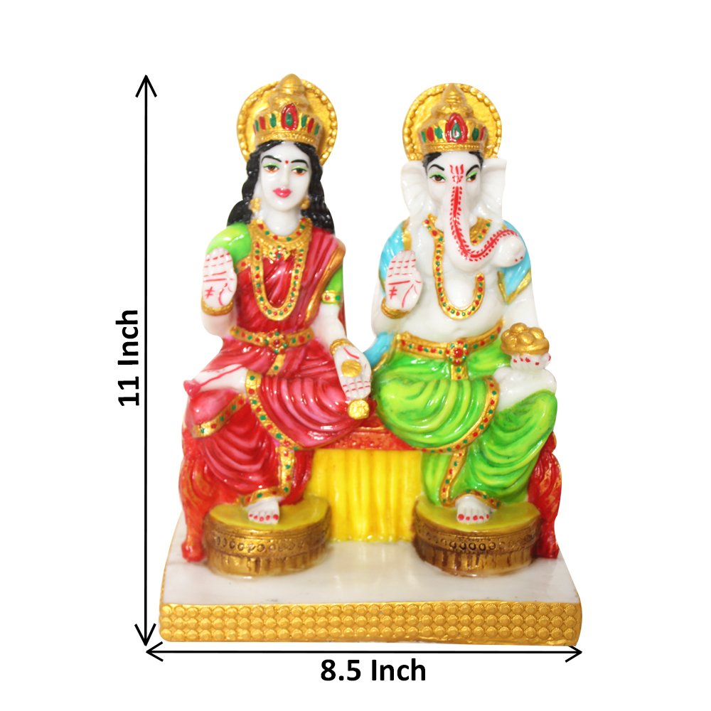 Lakshmi Ganesh Idols Wholesalers in Delhi Polyresin Laxmi Ganesh Murti