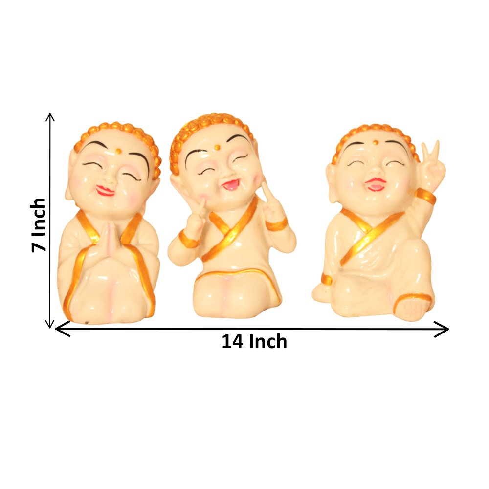 Baby Buddha Figurines Happy Monk Manufacturers in Chennai | Factory in Ghaziabad