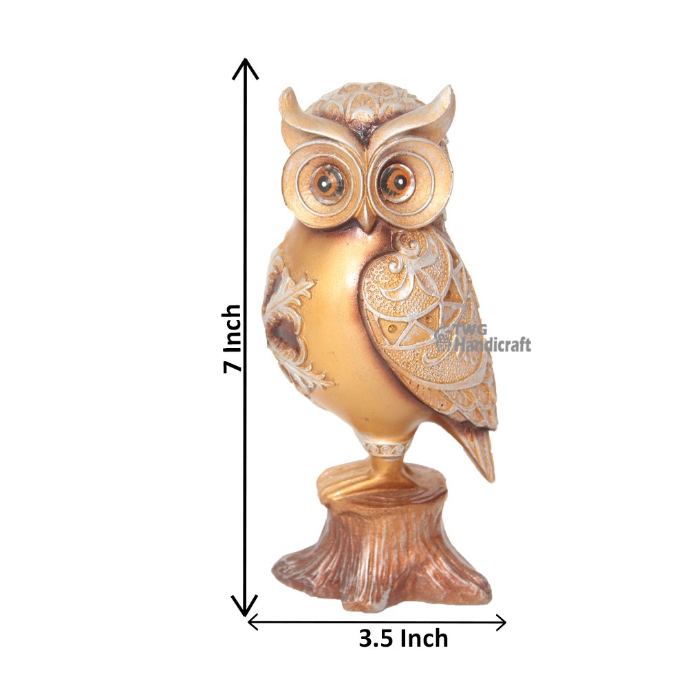 Exporters of Owl Statue | Laxmi Cart Owl Figurine Statue Factory 
