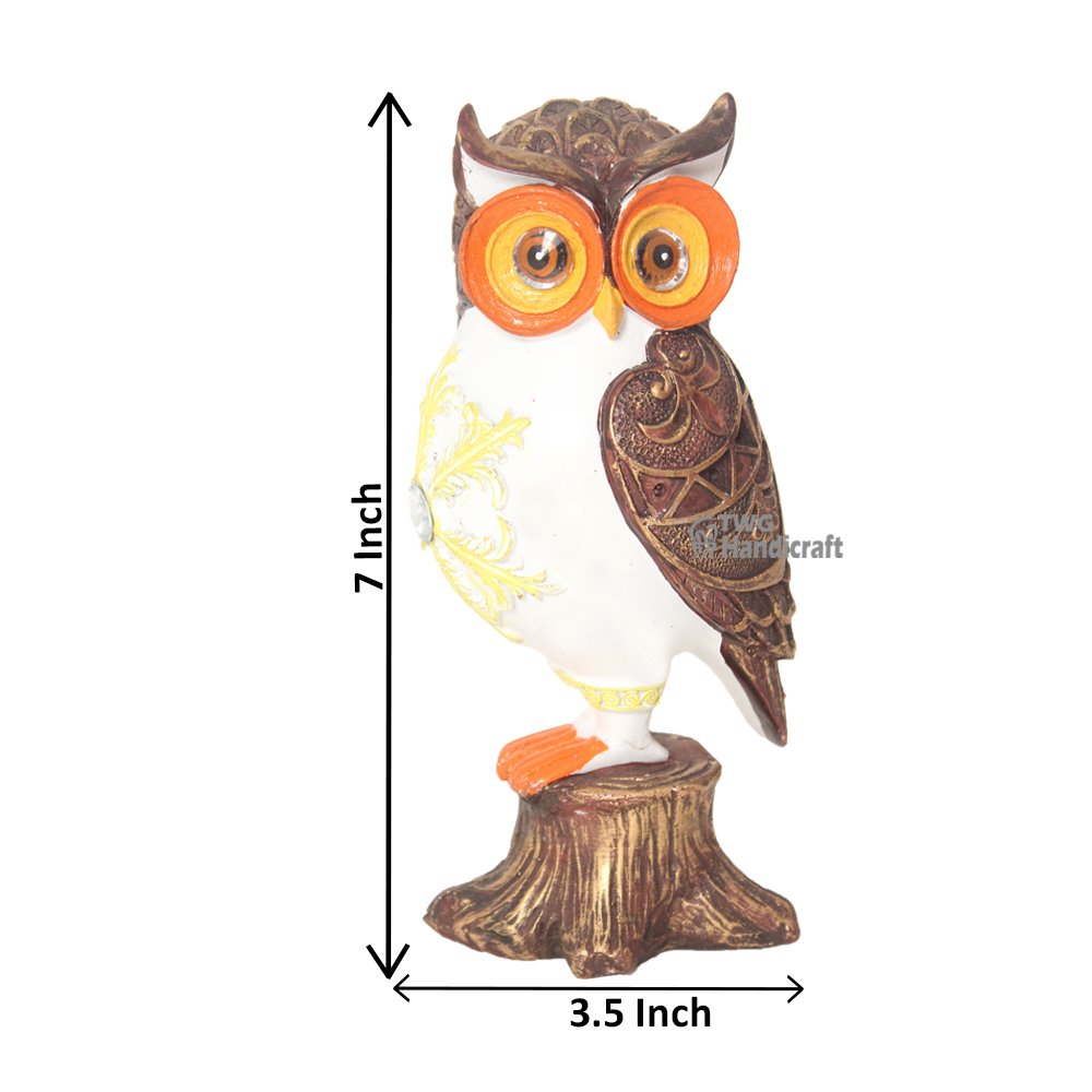 Owl Statue Manufacturers in Chennai | Laxmi Cart Owl Figurine Statue Factory 