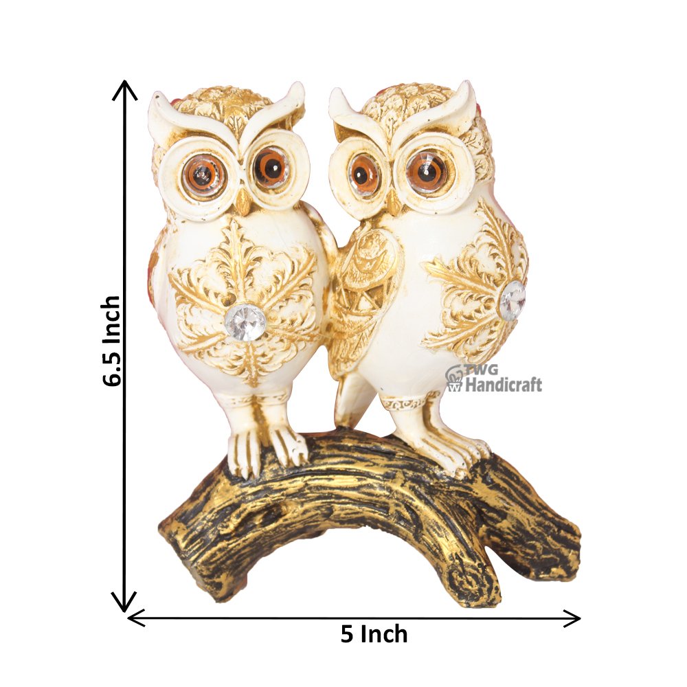 Owl Statue Manufacturers in Banglore | Laxmi Cart Owl Figurine Statue Factory 