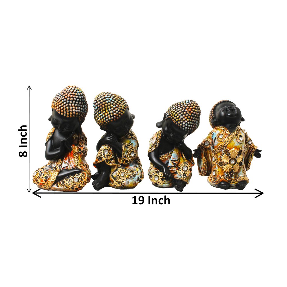 Baby Buddha Figurines Happy Monk Manufacturers in Mumbai | wholesale gifts order only