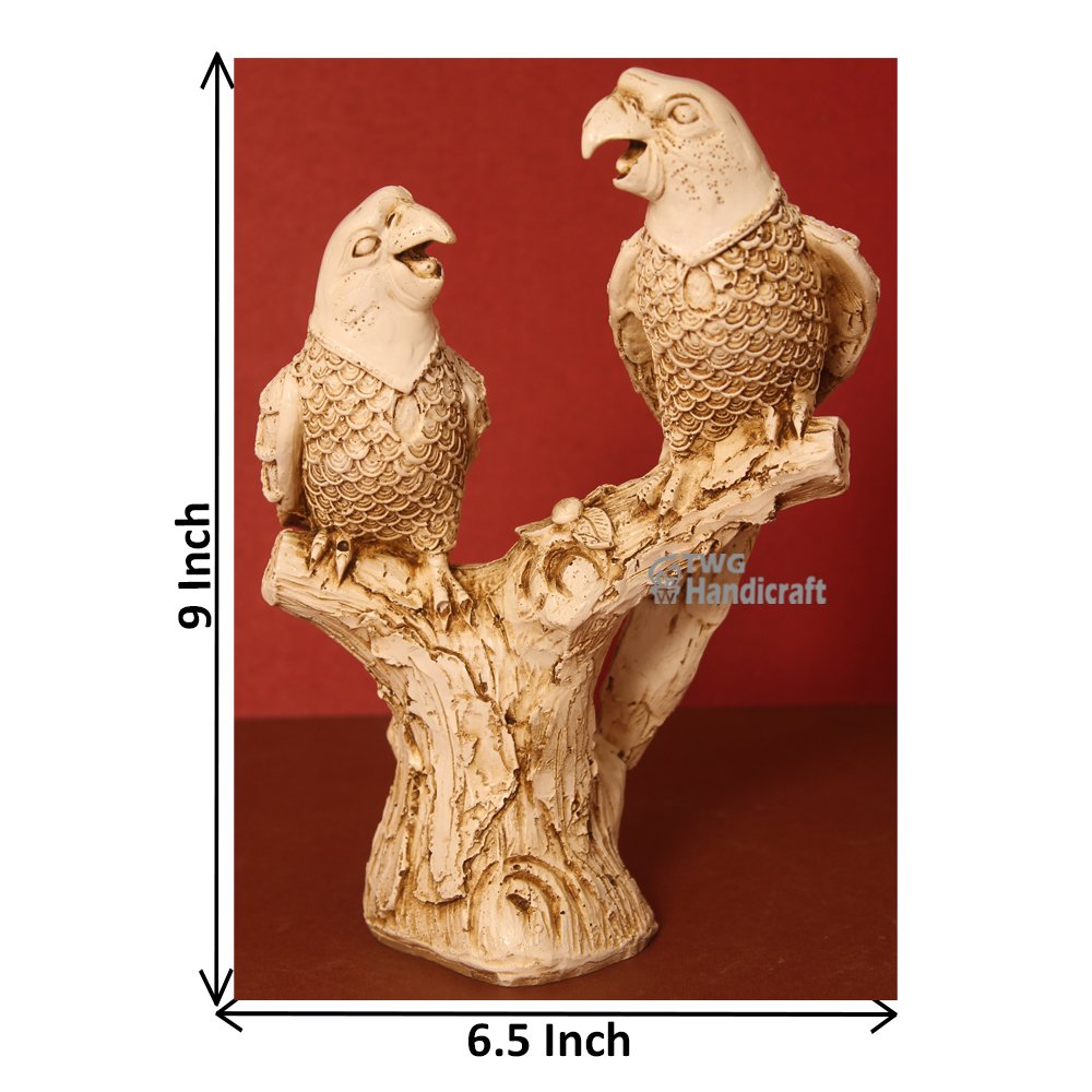 Parrot Showpiece Statue Manufacturers in Meerut | Parrot Statue Showpiece Factory