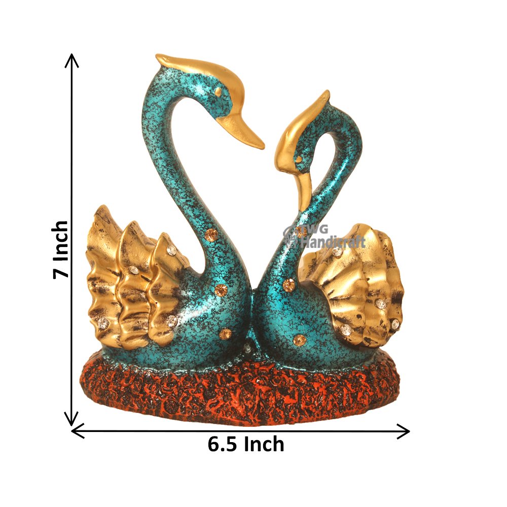 Feng Shui Swan Couple Statue Manufacturers in Mumbai | Best Wedding Return Gifts direct from Factory