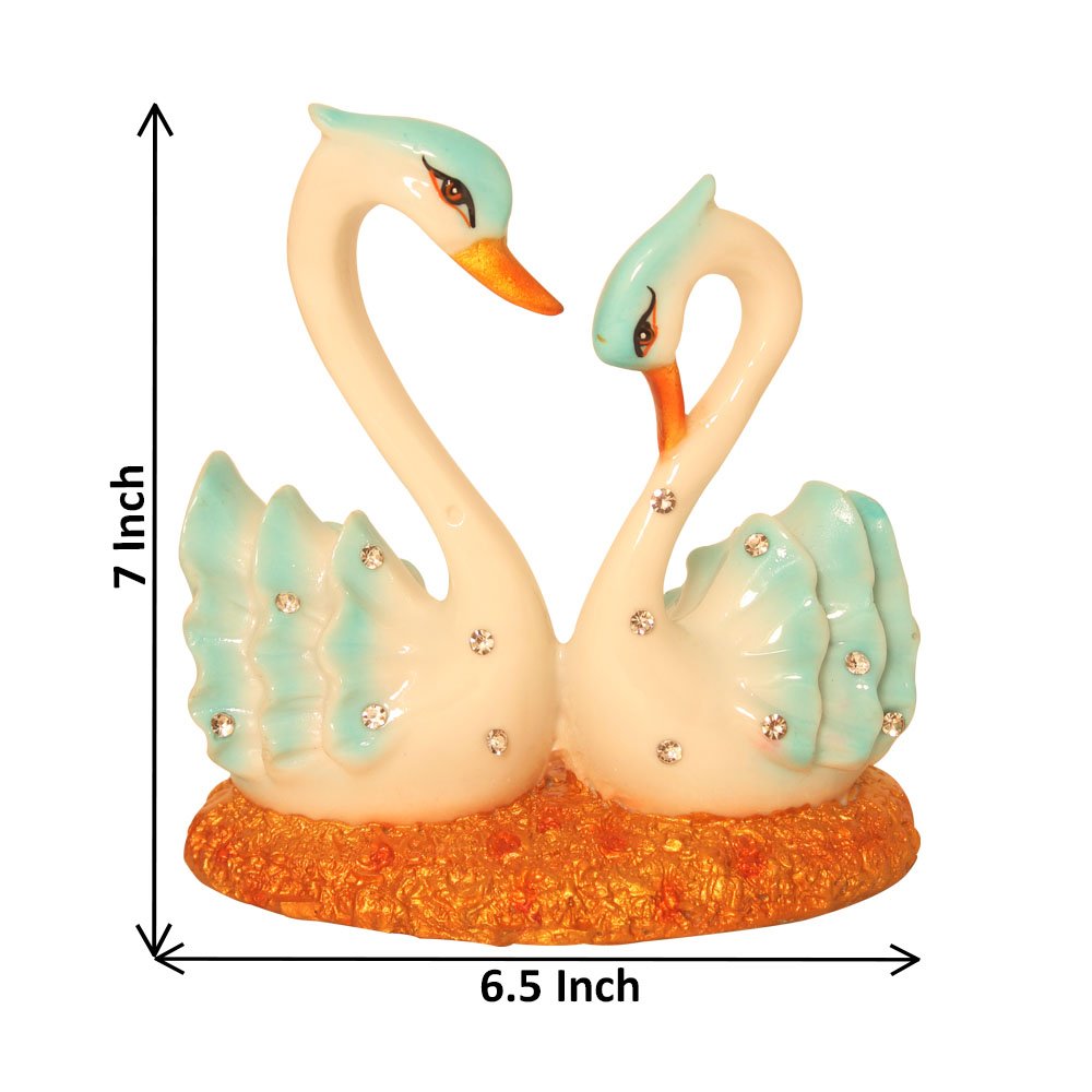 Feng Shui Swan Couple Statue Wholesale Supplier in India | Best Wedding Return Gifts direct from Factory