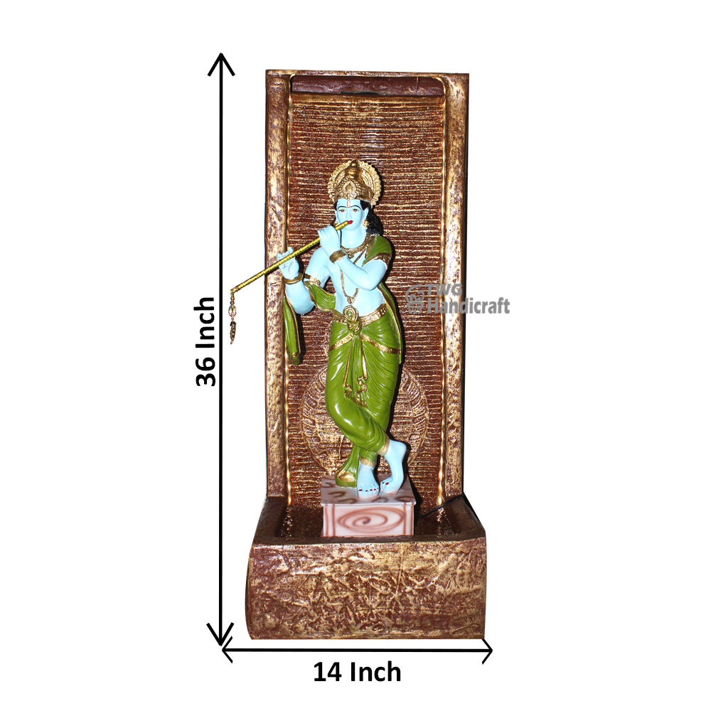 Radha Krishna Indoor Fountain Suppliers Religious Fountain Factory