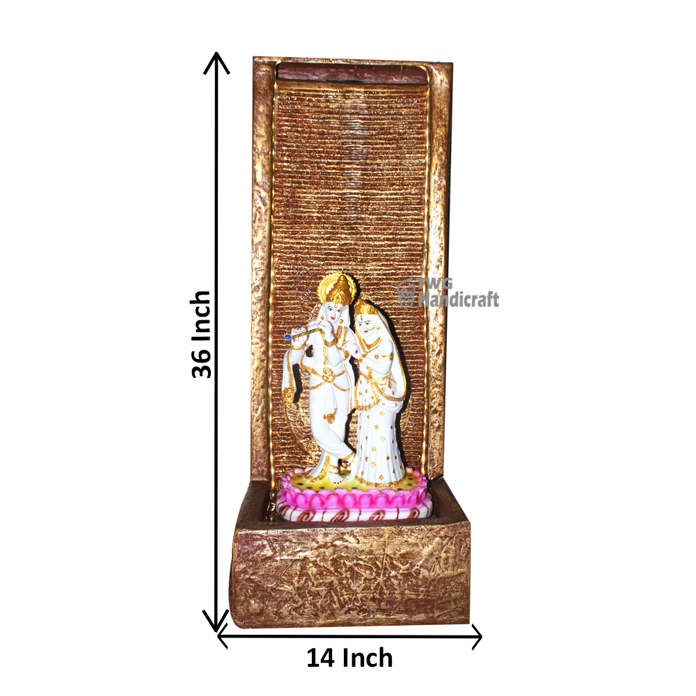 Radha Krishna Fountain Wholesale Supplier in India Fountain for Diwali Gift