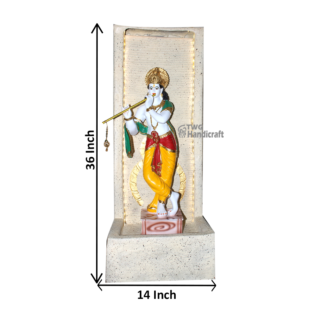 Radha Krishna Indoor Fountain Wholesale Supplier in Delhi Religious Fountain Factory