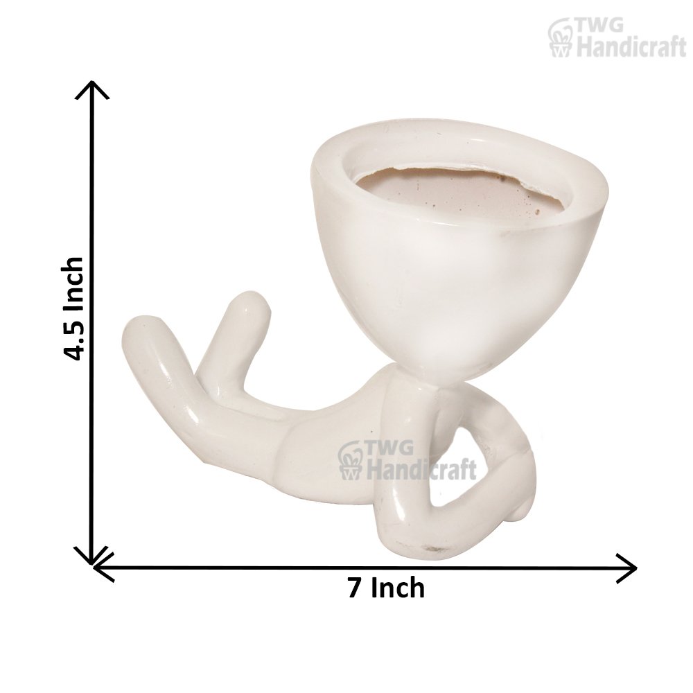 Planter Flower Vase Wholesale Supplier in India Small Size indoor Planters