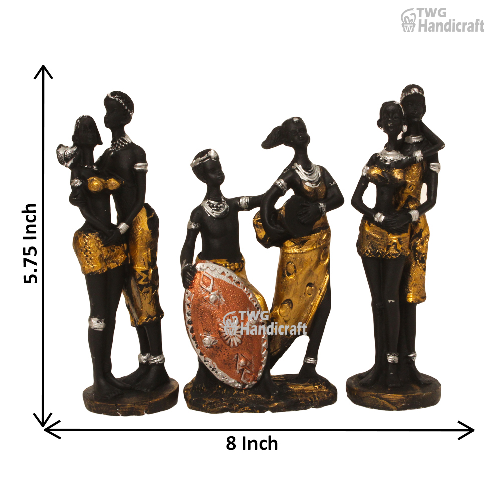 Decorativel Statue Manufacturers in Meerut Nigro Group Sculpture
