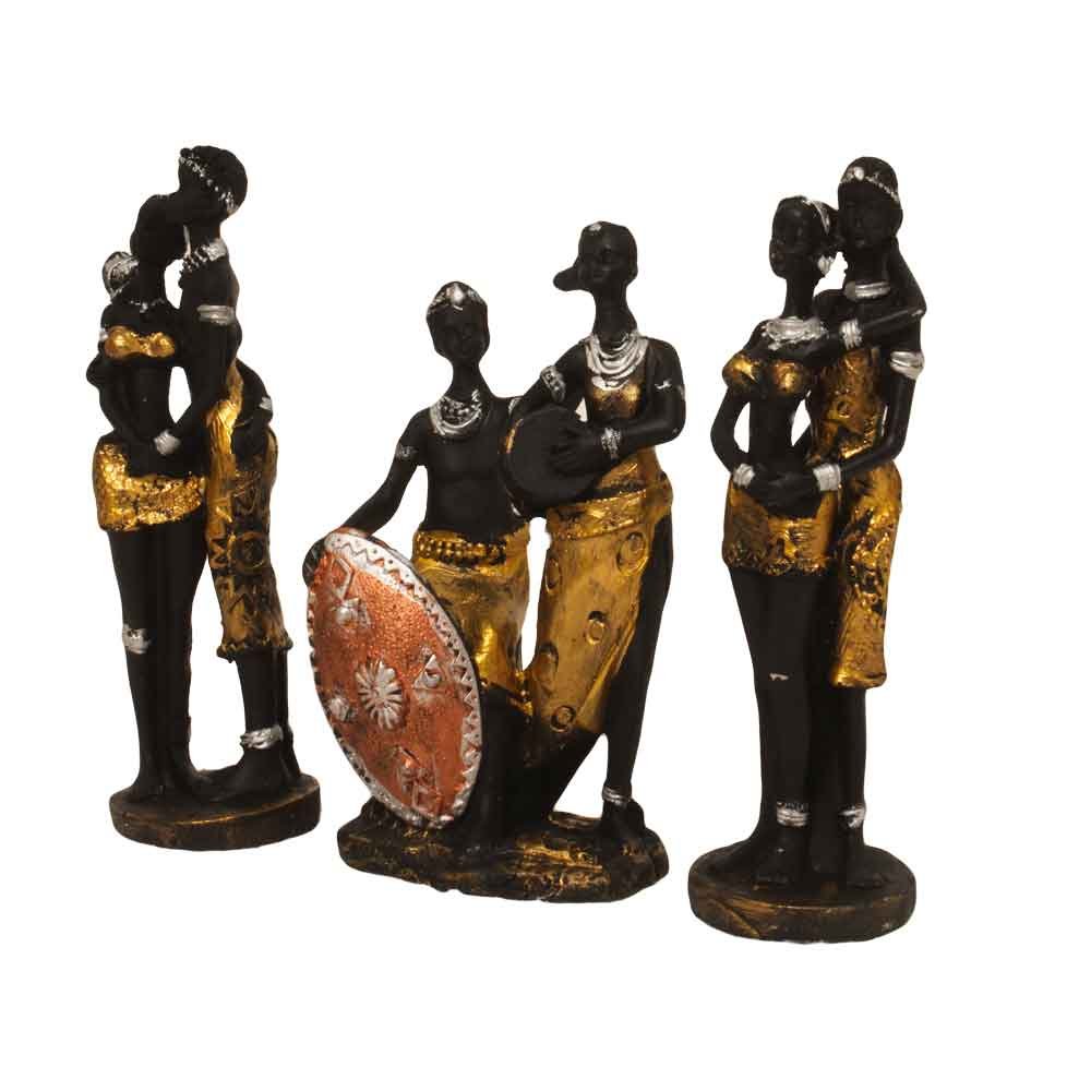 Nigro Family Statue Showpiece 5.75 Inch ( 15 cm )