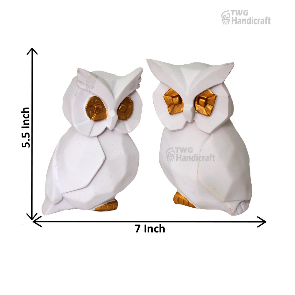Manufacturer of Birds Owl Statue TWG Handicraft in India