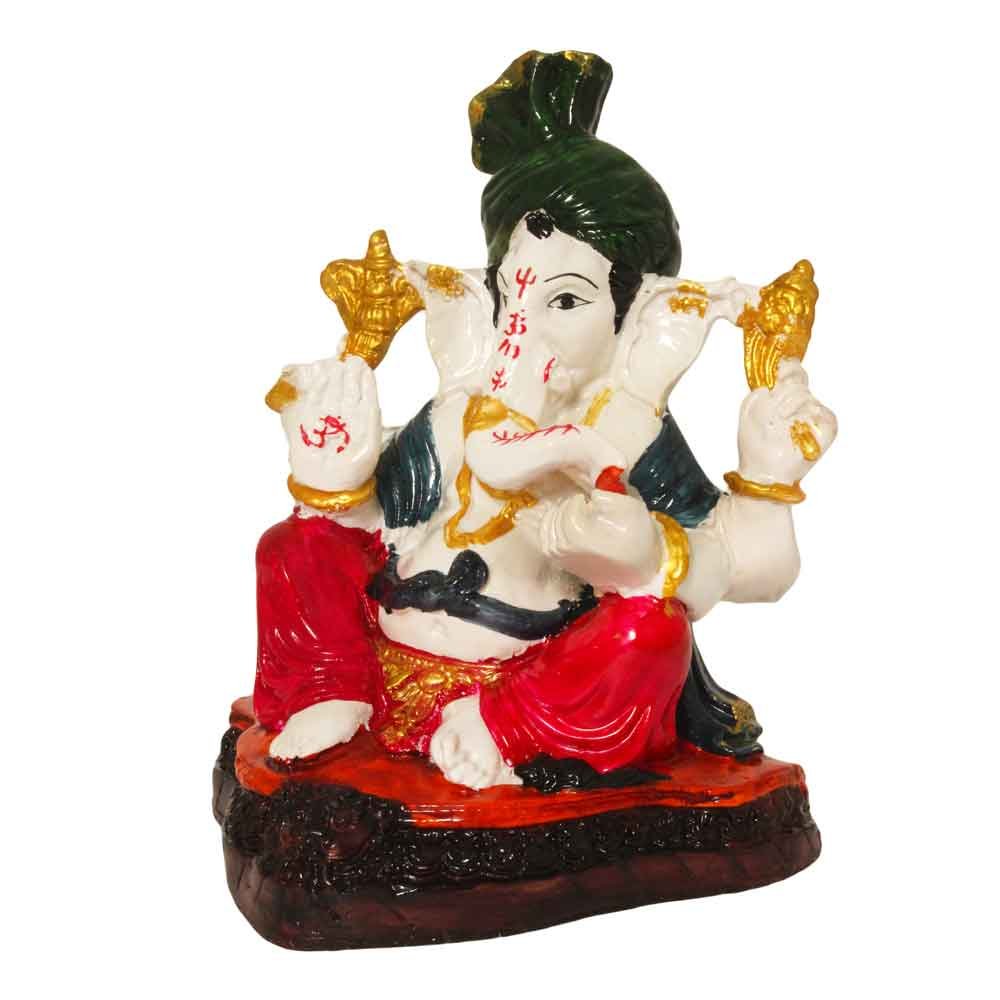 Ganesha Statue Handicraft Gift 7.5 Inch ( 19.5 cm )