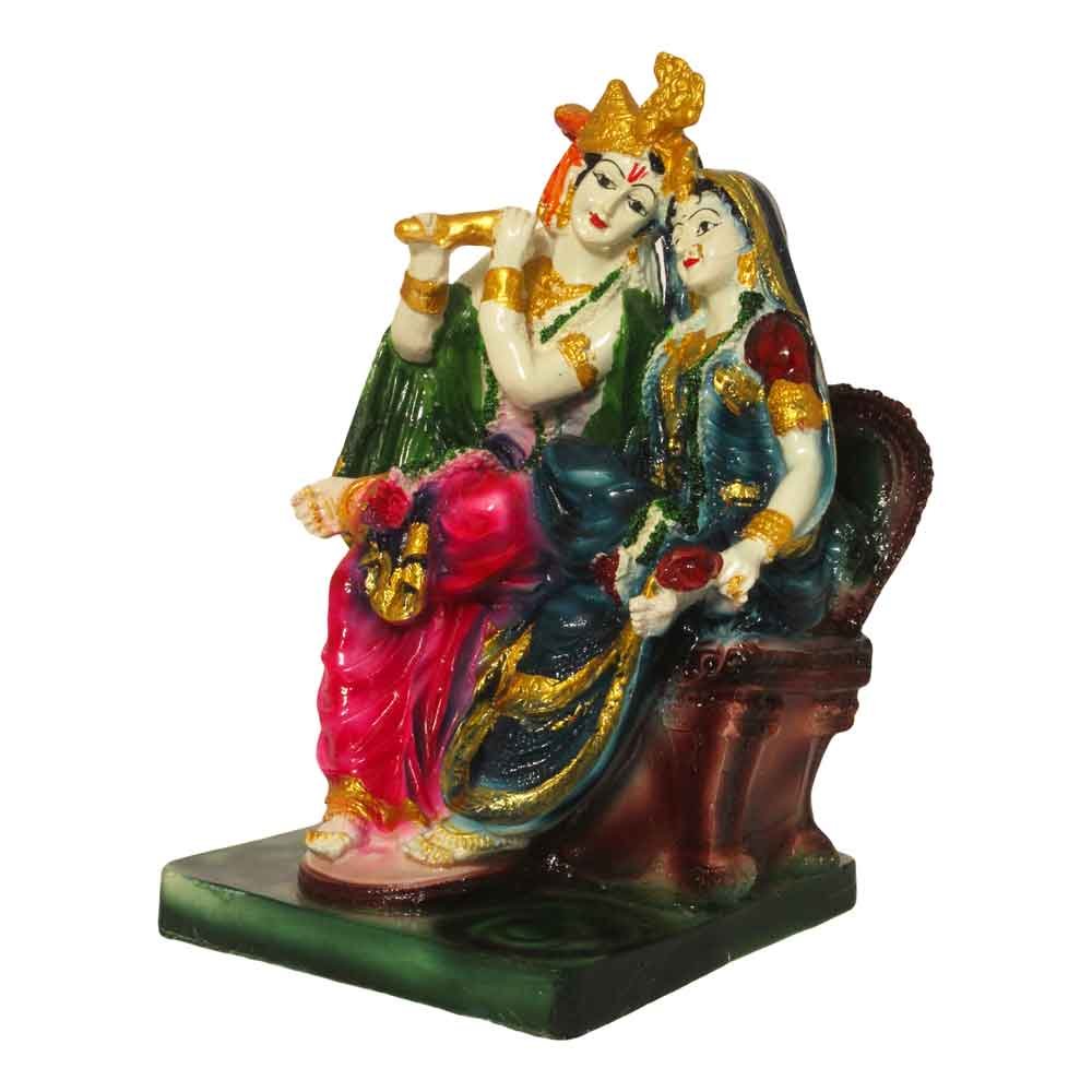 Radha Krishna Statue Wedding Gift 7.5 Inch ( 19.5 cm )