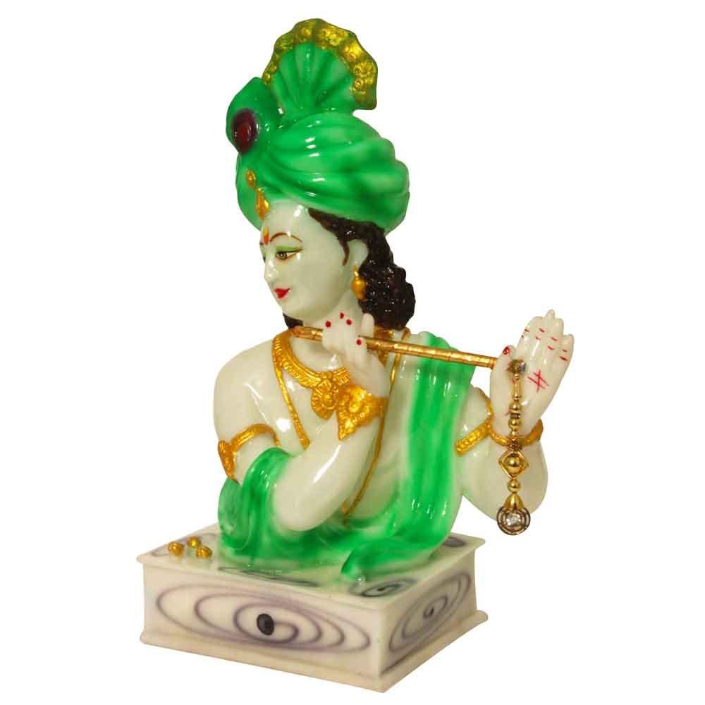 Lord Krishna Statue Handicraft Figurine 17.5 Inch ( 44.5 cm )