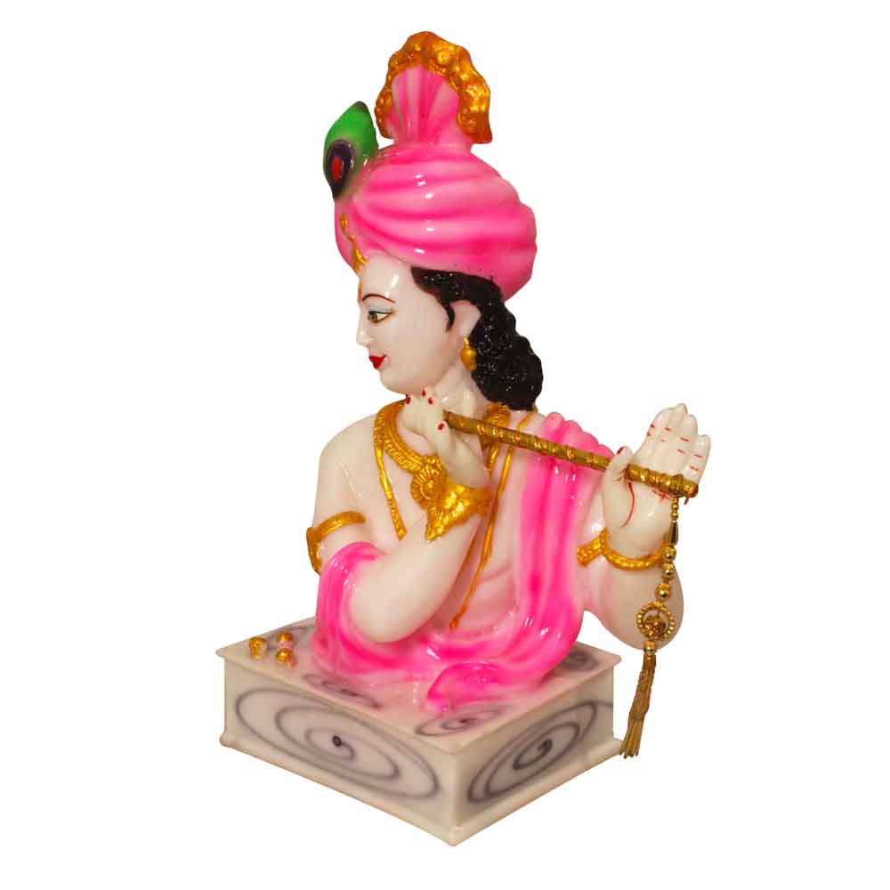 Lord Krishna Statue Handicraft Idol 17.5 Inch