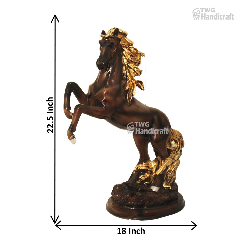 Horse Sculpture Statue Manufacturers in Delhi | Antique Look Horse statue