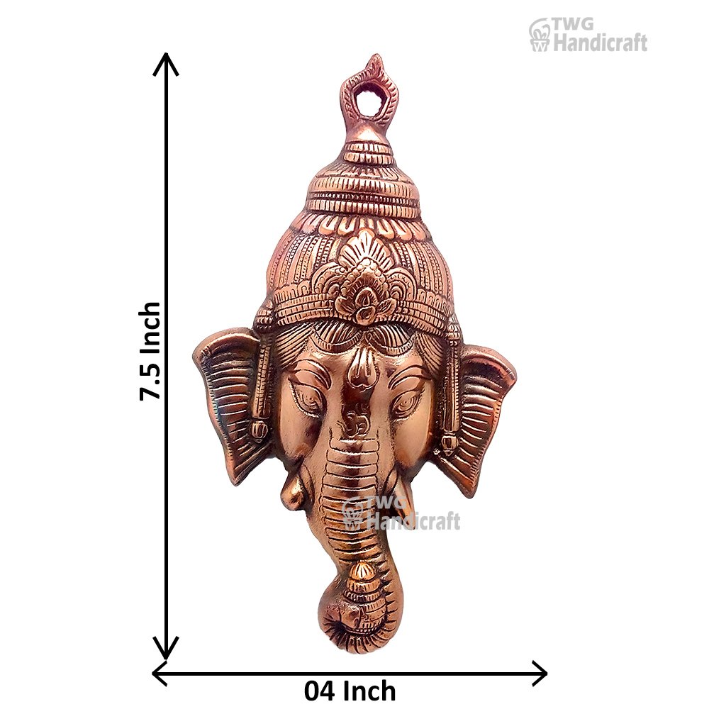 Ganesha Metal Statue Manufacturers in Delhi TWG Handicraft - Wall Scul