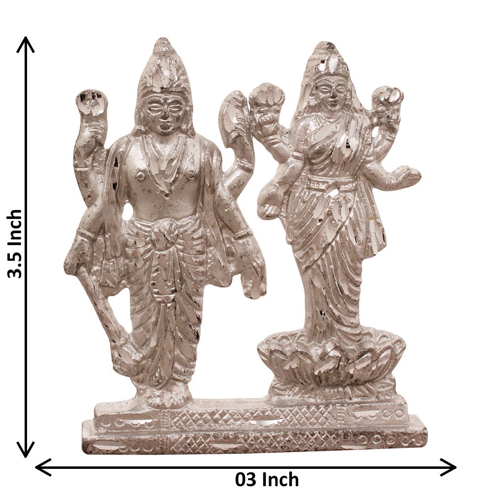 Manufacture of Metal Vishnu Laxmi - TWG Handicraft