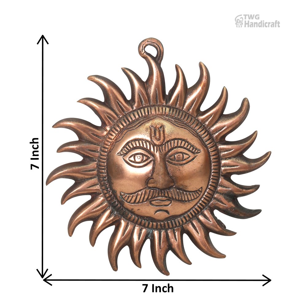 Manufacture of Metal Surya Chakra - TWG Handicraft | Exporters