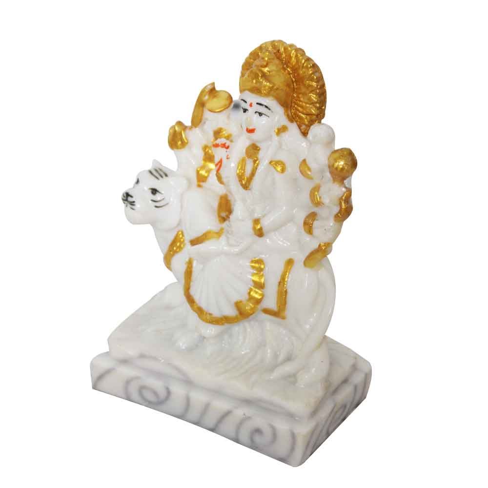 Goddess Durga Maa Idol 5 Inch ( 13 cm )