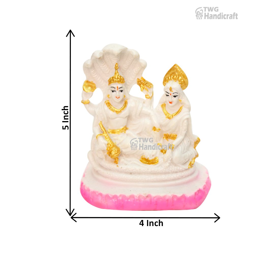 Vishnu Laxmi Murti Manufacturers in Delhi Polyresin Statue Factory