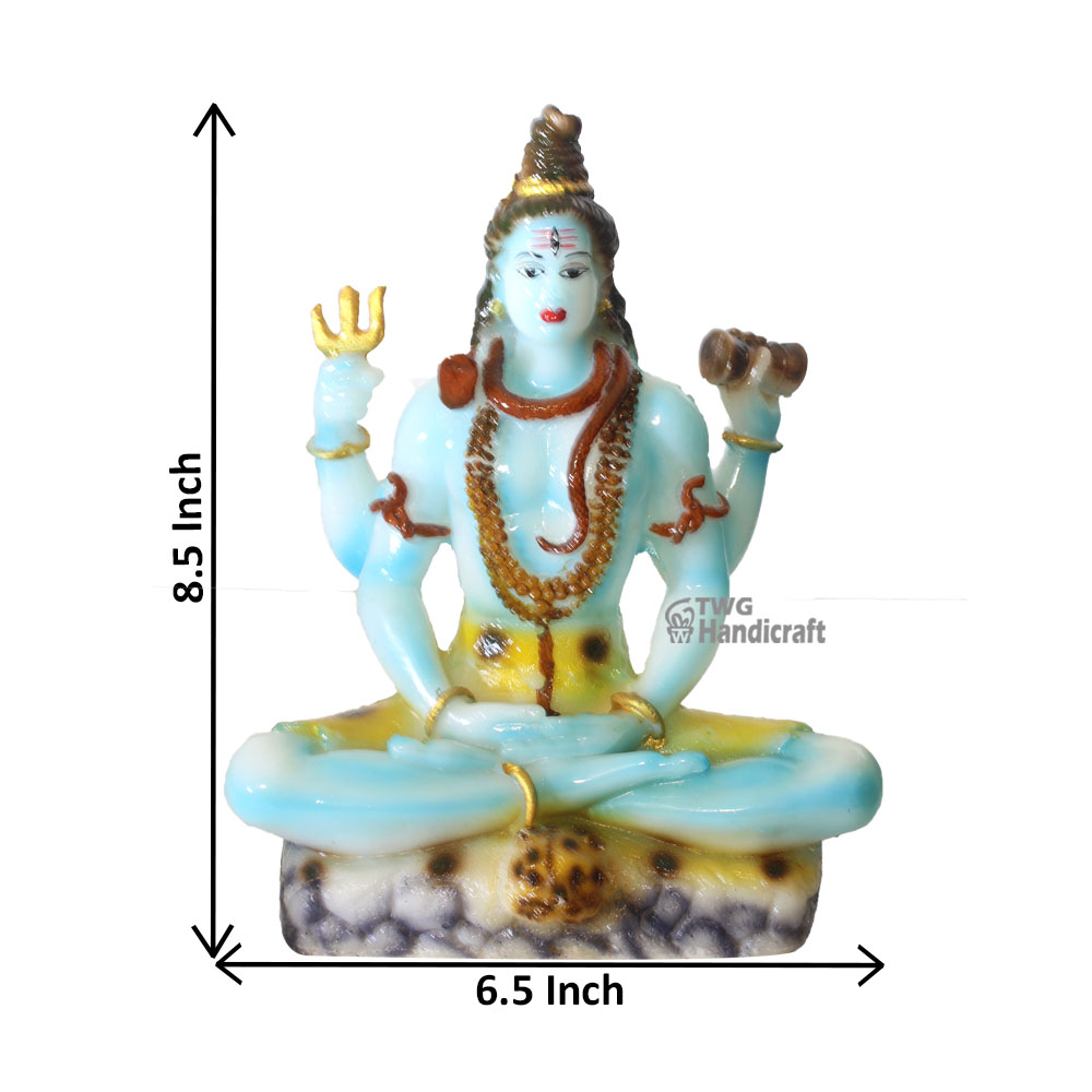 Lord Shiva Sculpture Manufacturers in Delhi Golden Finish