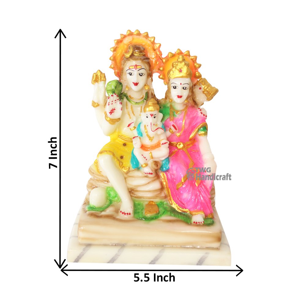 Shiv Parivar Statue Murti Manufacturers in Meerut | Resin Handicraft Statue Factory