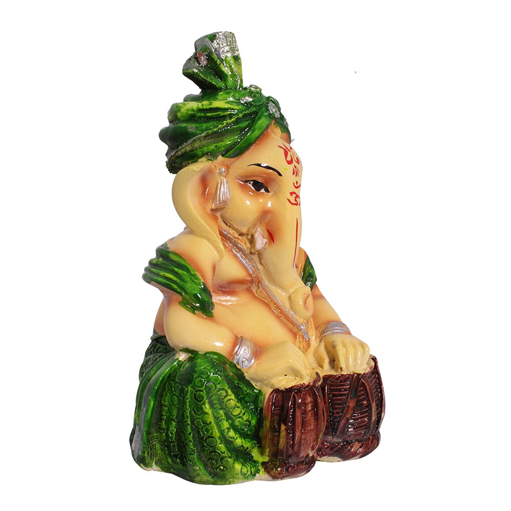 Decorative Musical Ganesh Statue 4.5 Inch ( 11.5 cm )