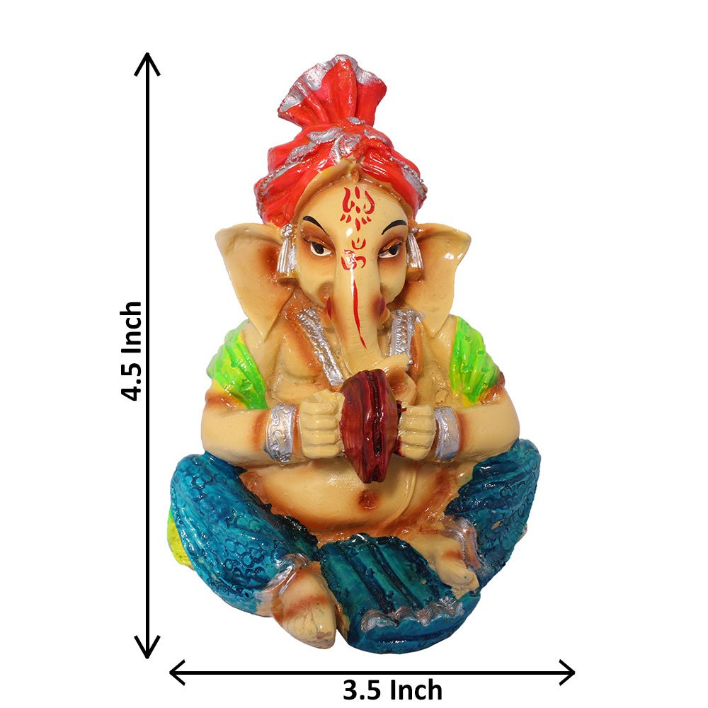 Lord Ganesha Statue 4.5 Inch ( 11.5 cm )
