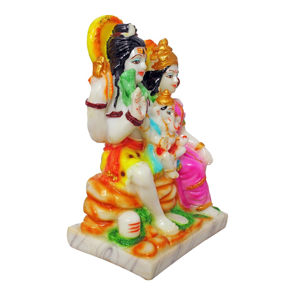 Shiv Parivar Idol 7 Inch ( 18 cm )