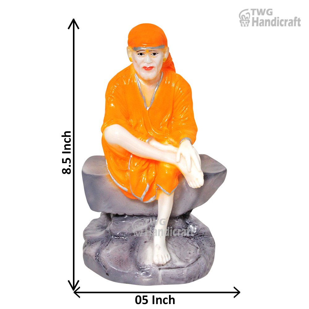 Manufacturer of Sai Baba Statue Murti Idol Marble Look Sai Baba Sculpture