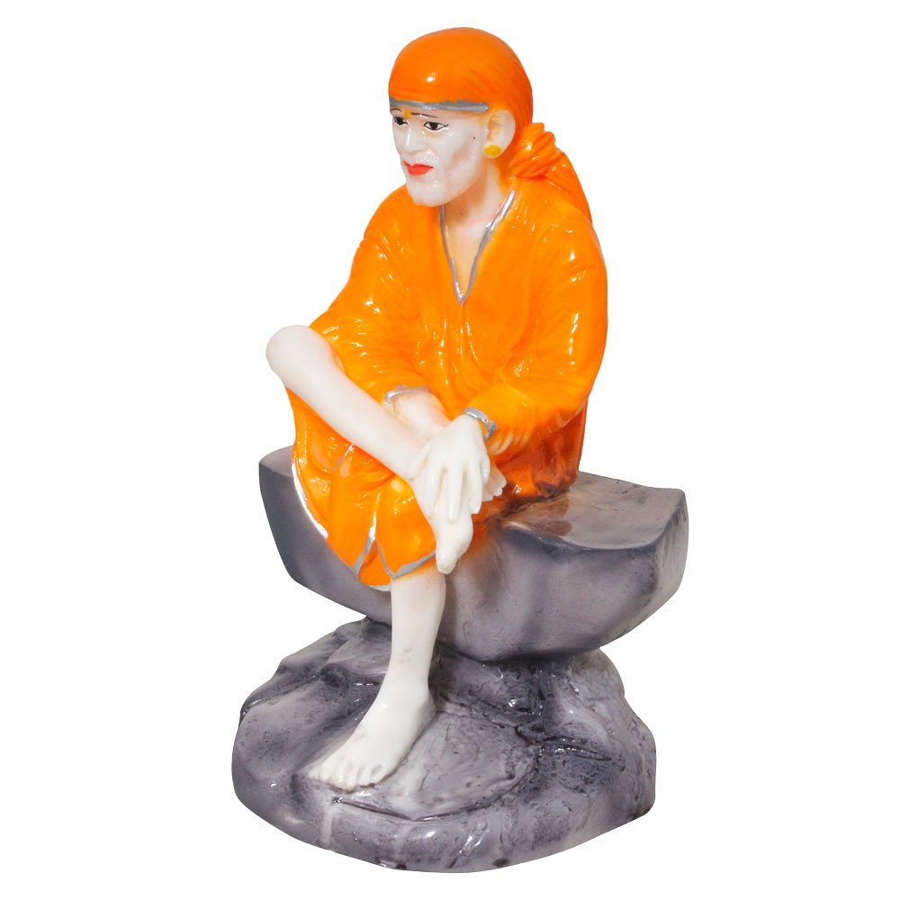 Lord Sai Idol Figurine 8.5 Inch ( 22 cm )