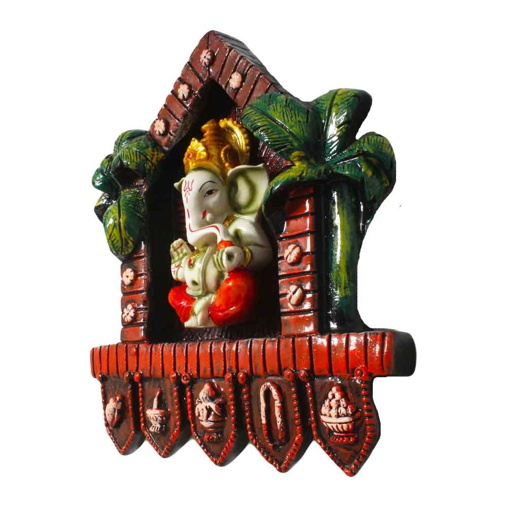 Door Decorative Ganesha Frame 10 Inch ( 25.5 cm )